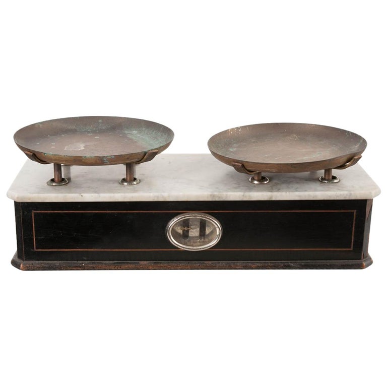 French 19th Century Culinary Scale For Sale