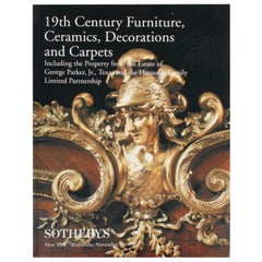 Retro Sotheby's Furniture, Ceramics, Decorations, Estate of George Parker, Jr.