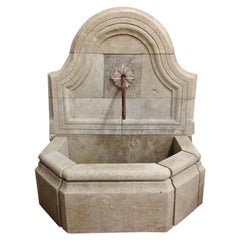 Hand Carved Wall Fountain