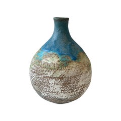  American Ceramic Artist Peter Speliopoulos Stoneware Vase, Contemporary