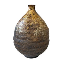 American Ceramic Artist Peter Speliopoulos Stoneware Vase