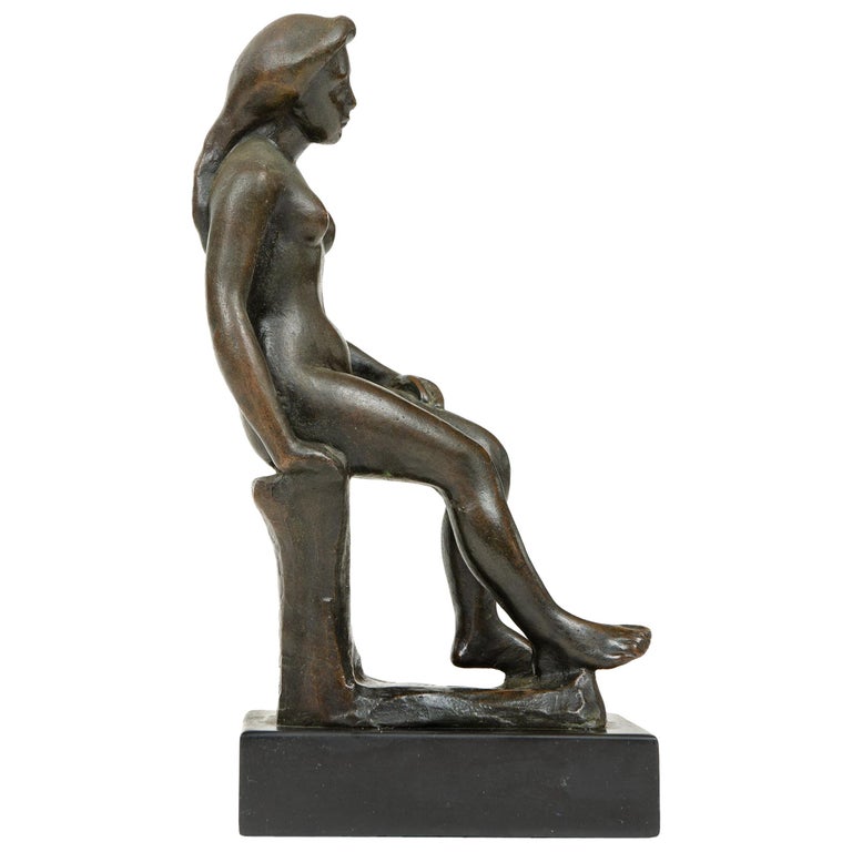 Sculpture of Seated Woman by Aristide Maillol at 1stDibs