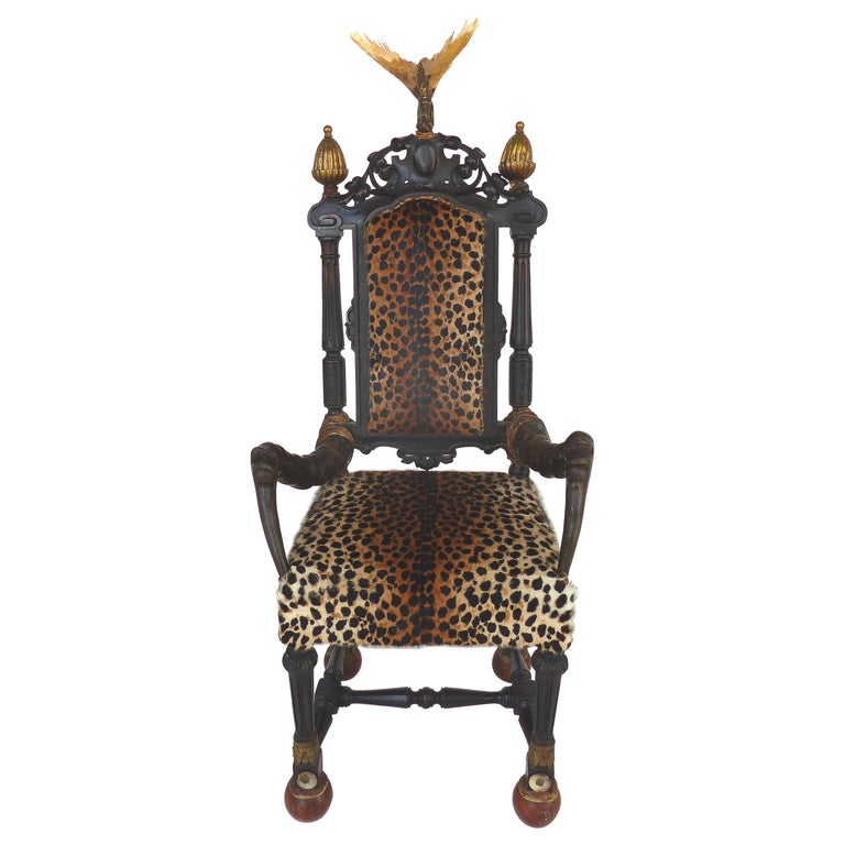 Michel Haillard Original Chair Signed and Dated 1995 For Sale at 1stDibs