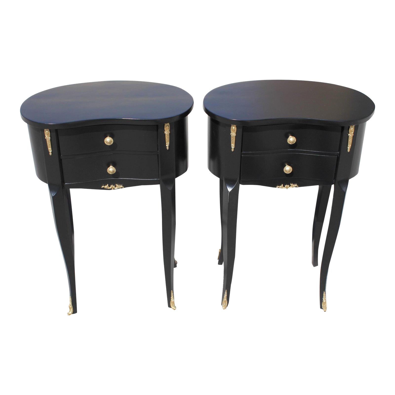 Beautiful Pair of French Louis XV Side Table or Accent Table, 1920s