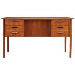 Classic Teak Desk Danish Design, 1960-1970