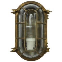 Heavy Duty Industrial Brass Nautical Ship Light