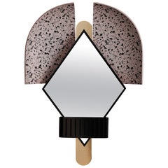 Bonnet Mirror in Pink