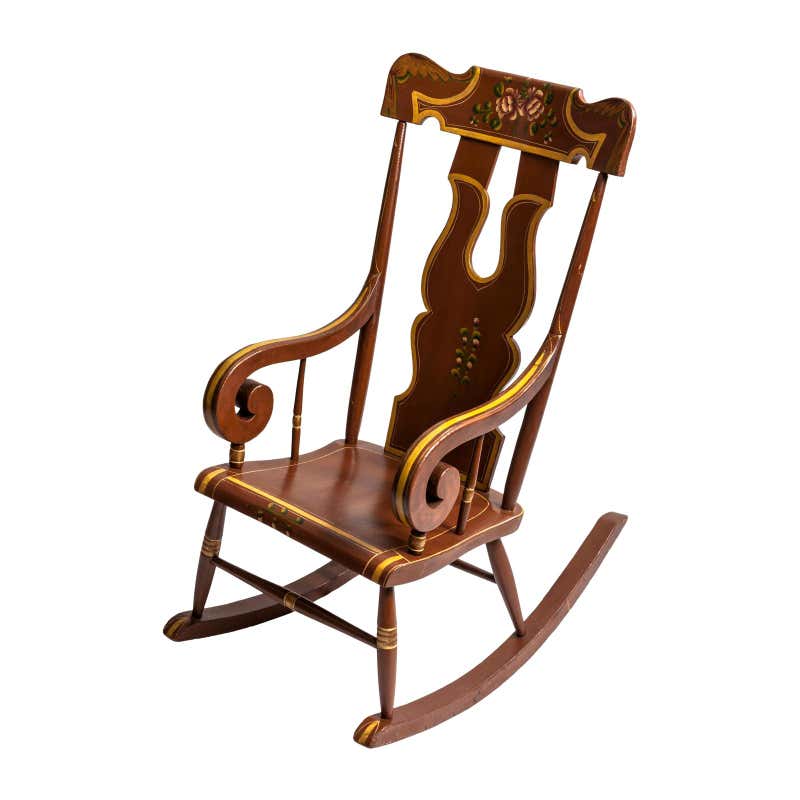 Antique Boston Rocker Rocking Chair - 2 For Sale on 1stDibs | boston ...