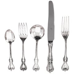 Sterling Flatware, Service for 12/5 Piece Setting