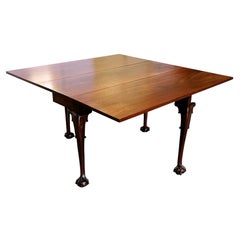 George III Mahogany Drop-Leaf Table