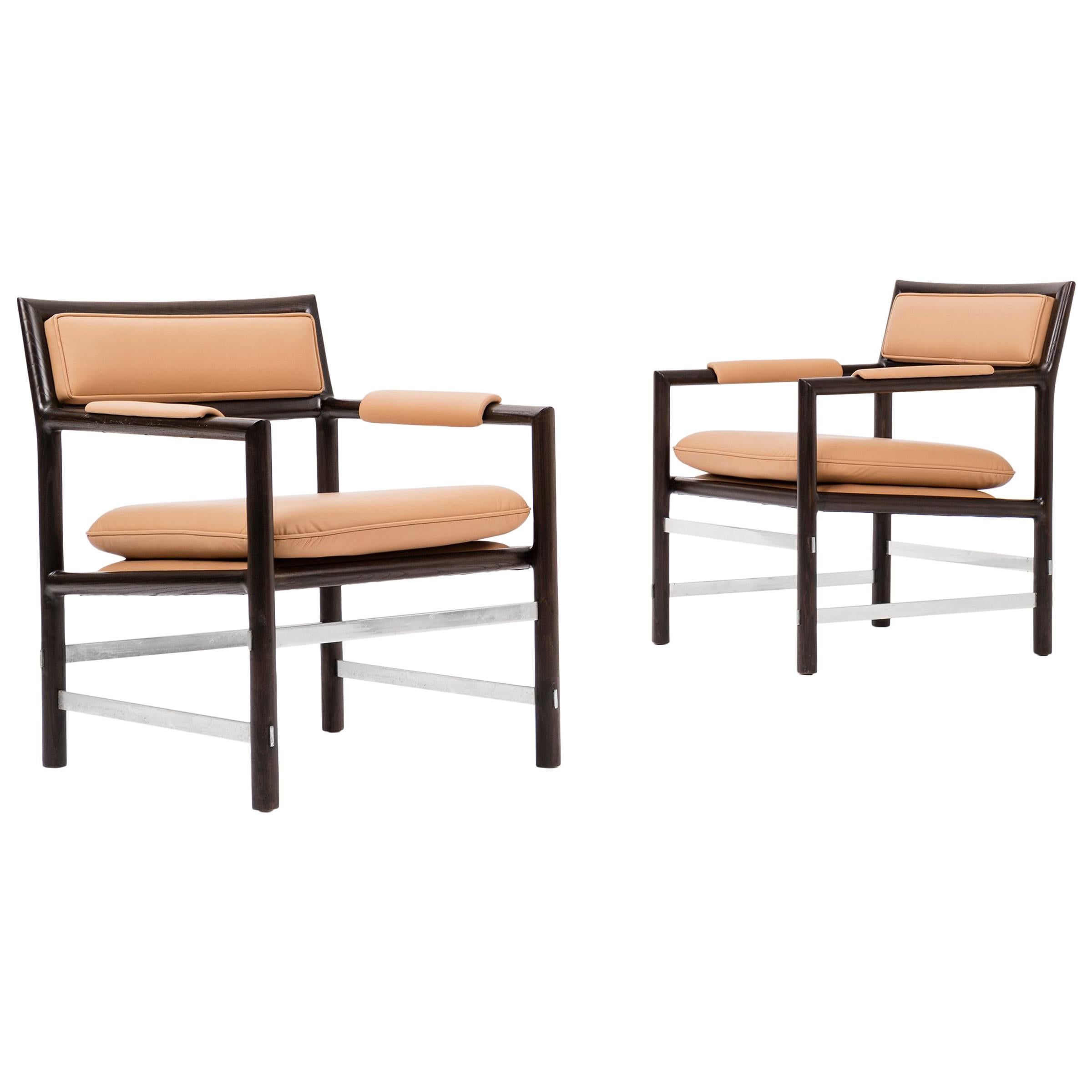 Pair of Edward Wormley Armchairs