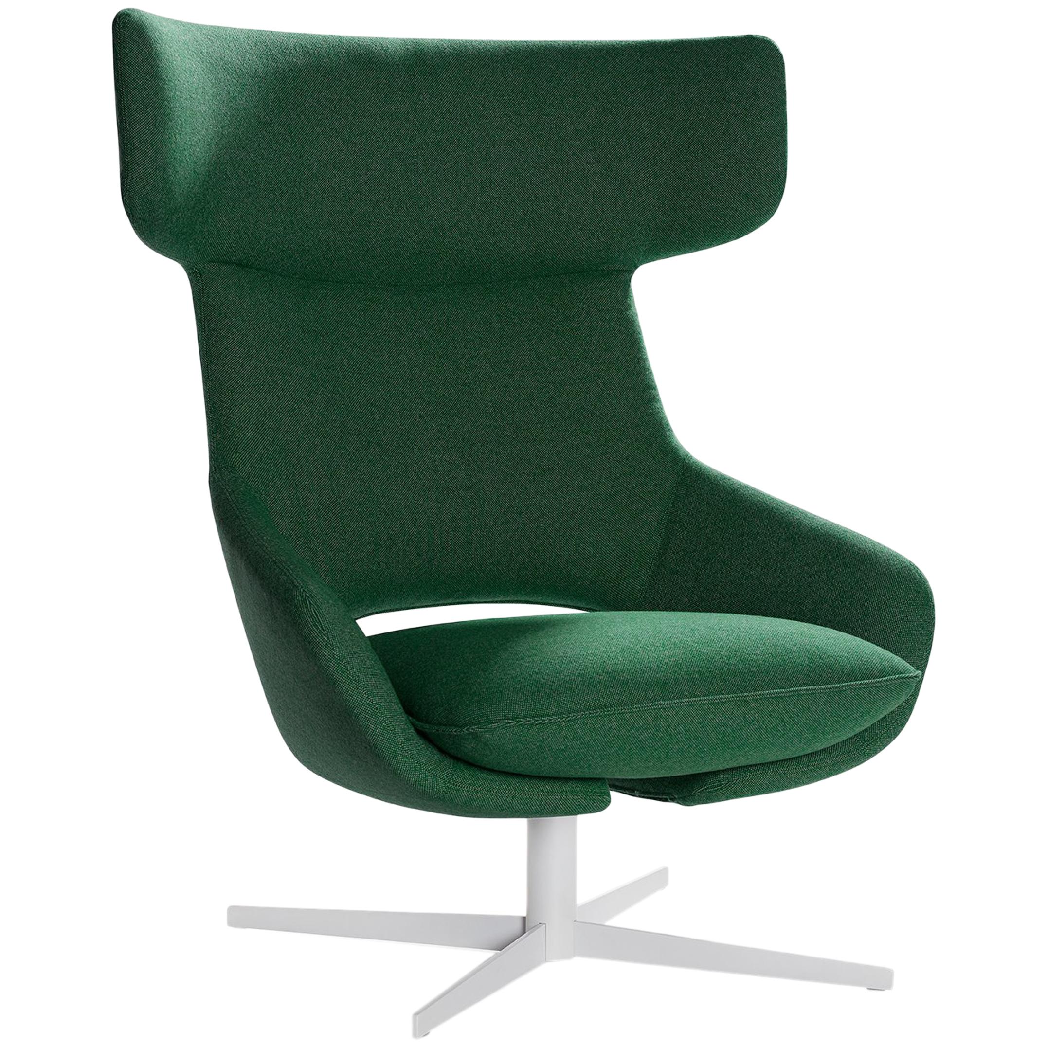 Customizable Artifort Kalm Armchair  with Swivel Base by Patrick Norguet