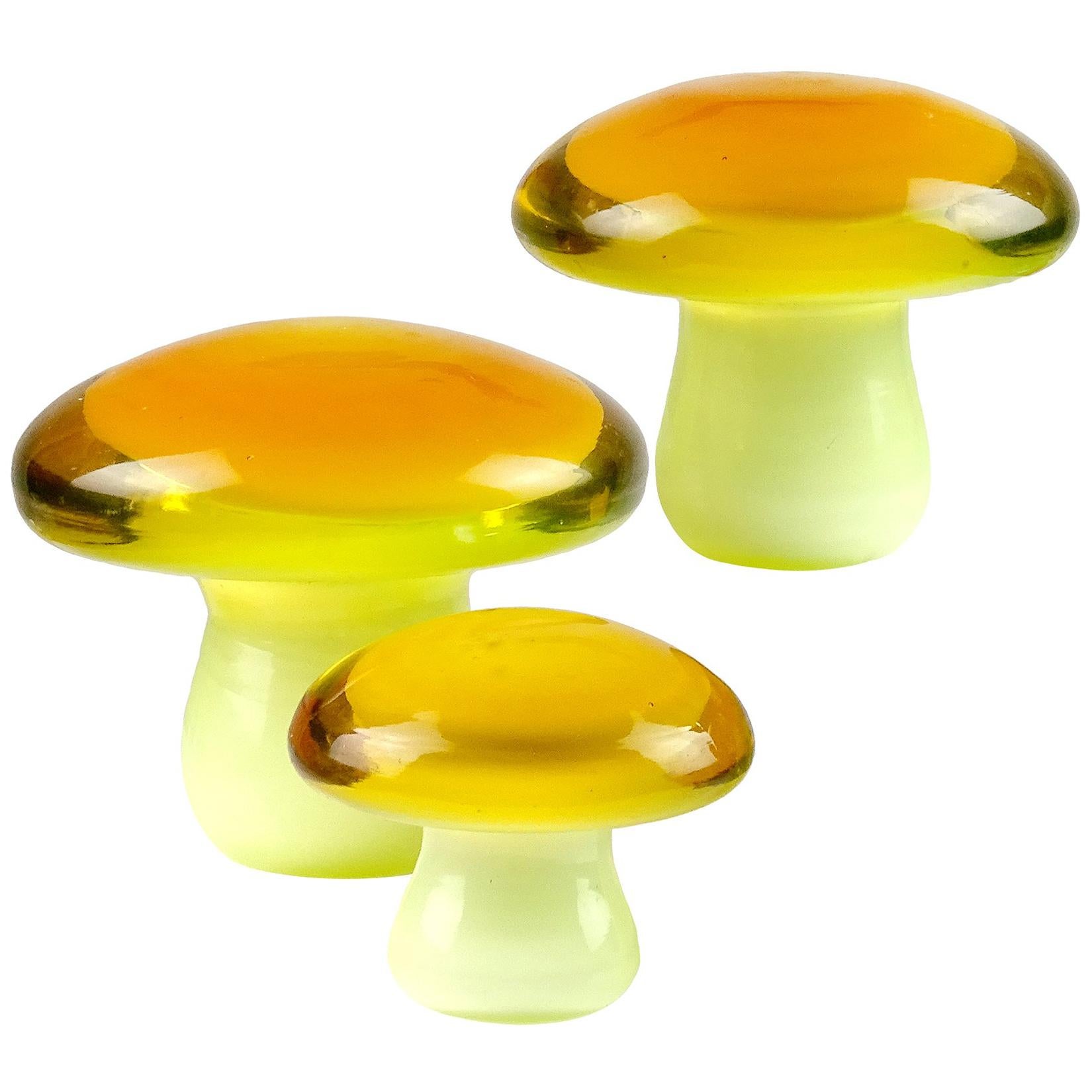 Handcrafted Glass Blown Giant Mushroom