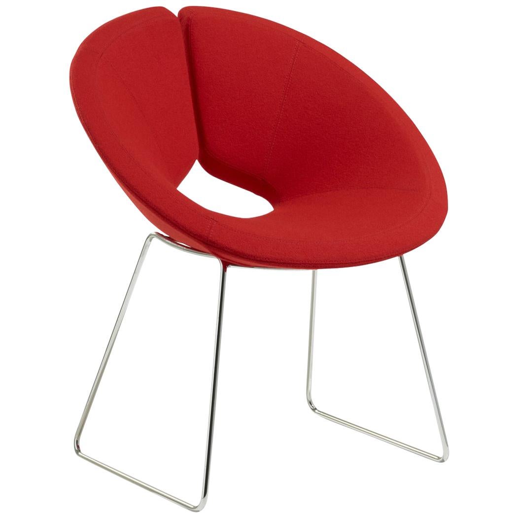 Artifort Kleiner Apollo-Stuhl in Rot von Patrick Norguet