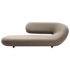 Artifort Cleopatra Chaise Longue in Grey by Geoffrey D. Harcourt RDI