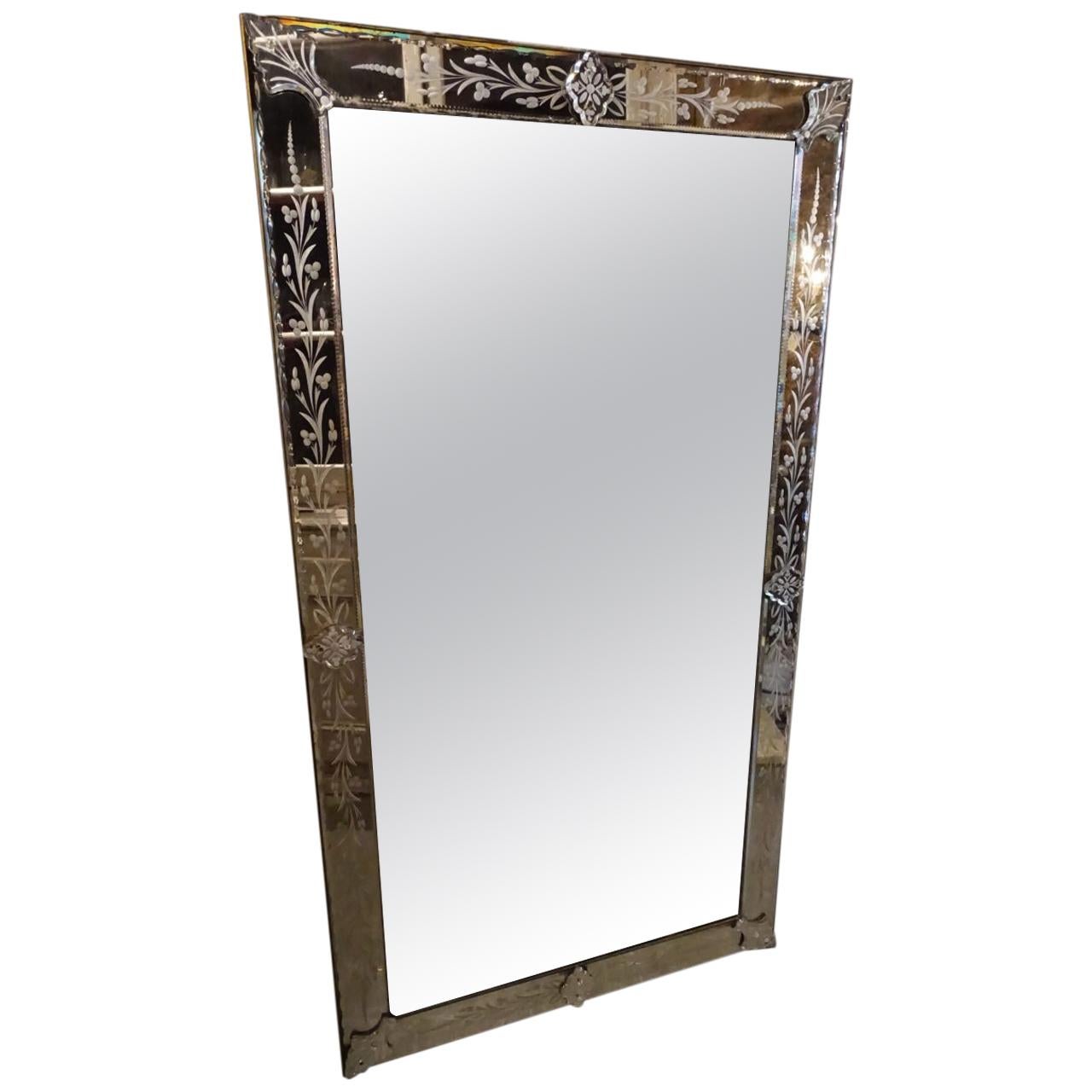 Early 20th Century French Miroir Brot Mirror