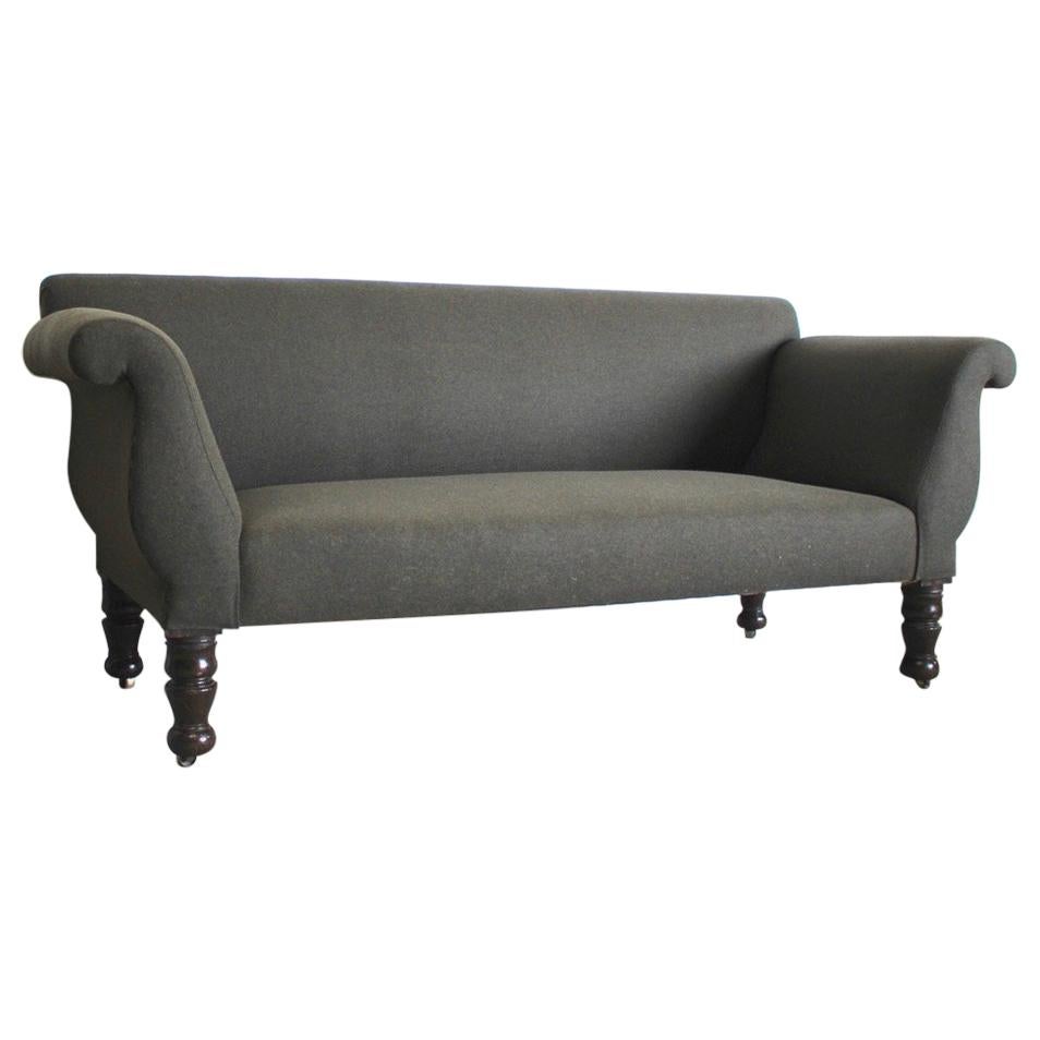 19th Century English Country House Sofa For Sale
