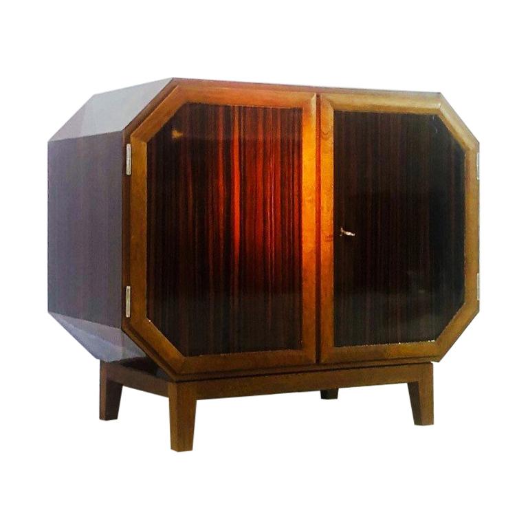 1930s French Art Deco Whiskey Dry Bar For Sale at 1stdibs