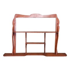 Art Nouveau Wooden Wall Shelf, circa 1900