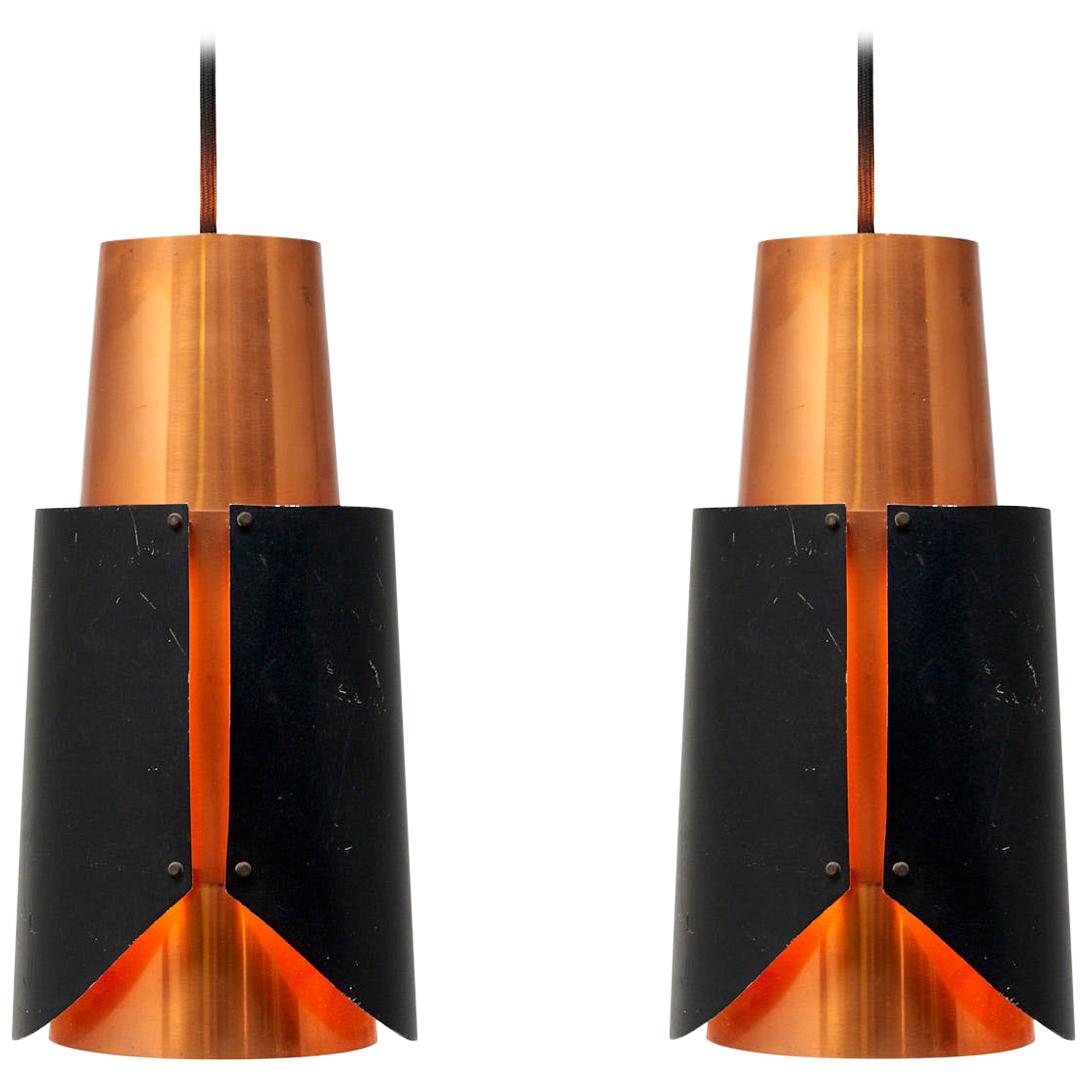 Pair Østerport Pendants by Bent Karlby For Sale