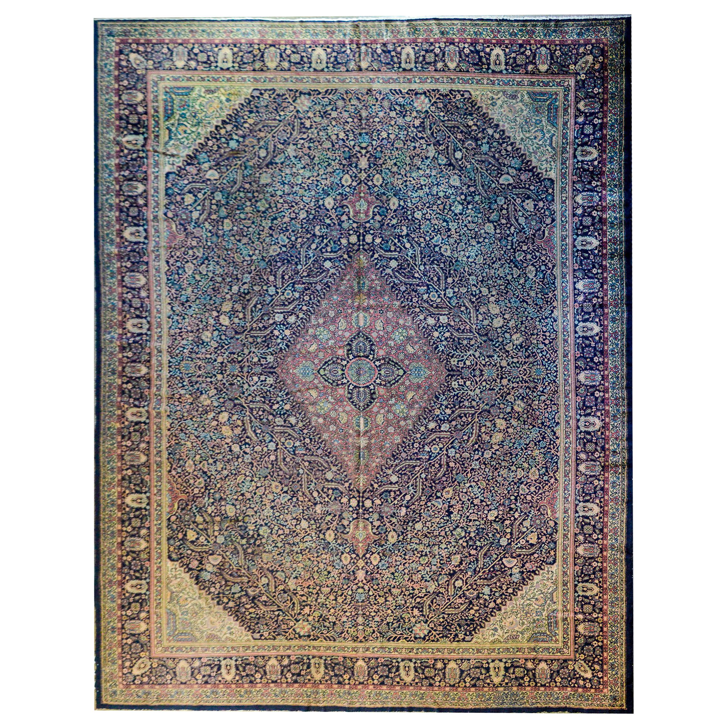 Magnifique tapis Sivas du début du XXe siècle