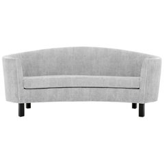 Bean Upholstered Sofa in Wool, Vica designed by Annabelle Selldorf