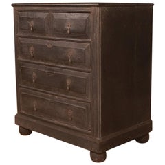 English Painted Chest of Drawers