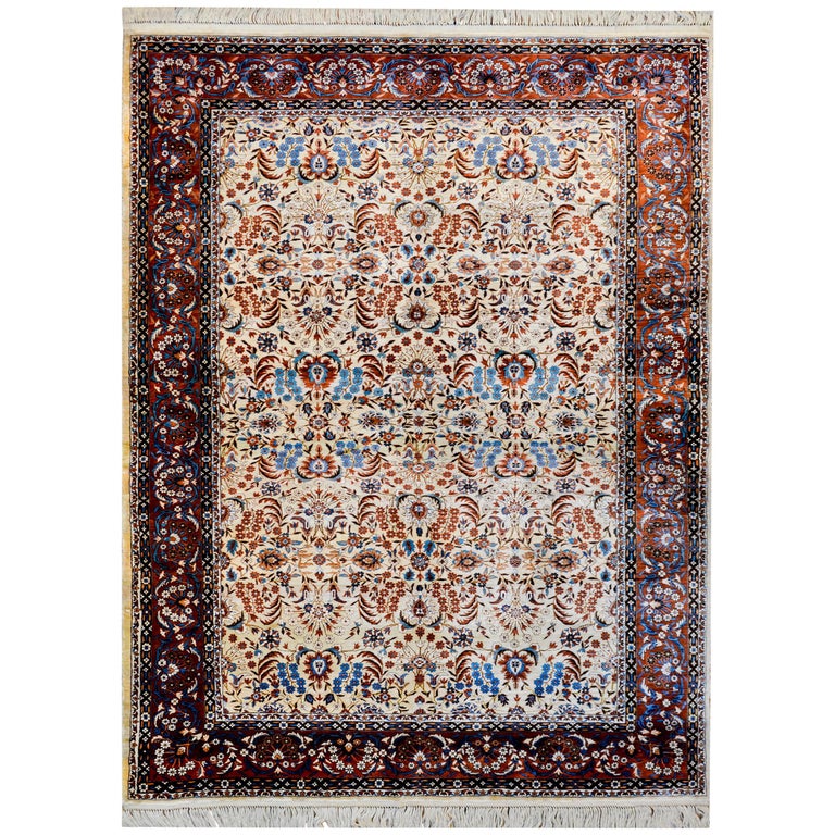 Incredible Chinese Silk Rug For Sale at 1stDibs