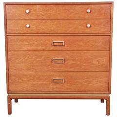 Vintage Kipp Stewart for Drexel Sun Coast Mid-Century Modern Highboy Dresser