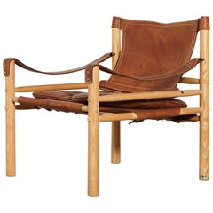Arne Norell Sirocco Safari Chair, Norell Mobel, Sweden, 1970s