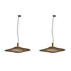Two Suspension Lights by Reggiani