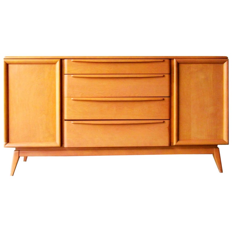 Heywood Wakefield Credenza Buffet Cabinet At 1stdibs