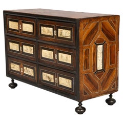 Italian Baroque Inlaid Cabinet