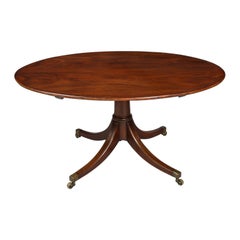 George III Mahogany Oval Breakfast Table