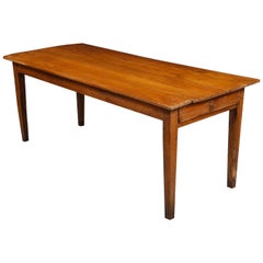 Antique Cherry Farm Table