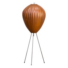 1970s H. Klingele Jumbo Tripod Floor Lamp for Artimeta
