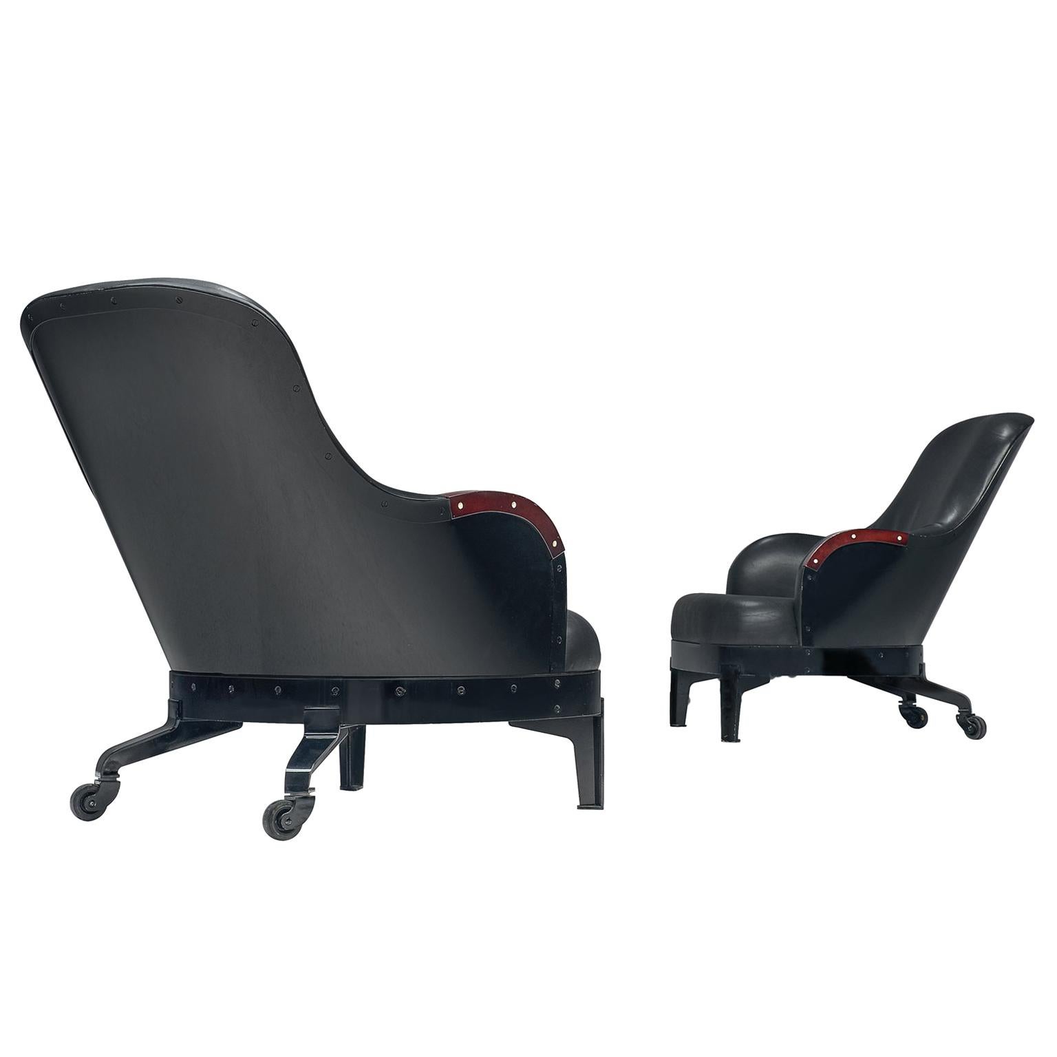 Mats Theselius for Källerno the Ritz Lounge Chairs 39/90 and 90/90