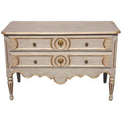 Antique Rustic 18th Century French Chest of Drawers Patina Finish