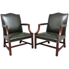 Pair of Early 20th Century Gainsborough Armchairs