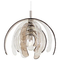 Artichoke Chandelier by Carlo Nason for Mazzega, Italy