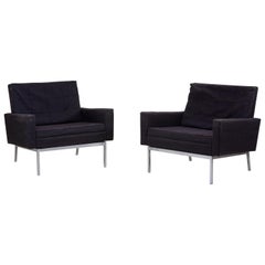 Pareja de sillones de salón modelo 65A de Florence Knoll en estado original