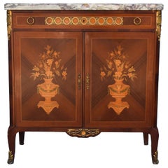 Credenza in palissandro e bronzi dorati in stile Napoleone III