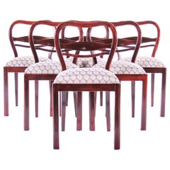 Czech Interwar Avantgard Design Dining Chairs 'UP zavody'