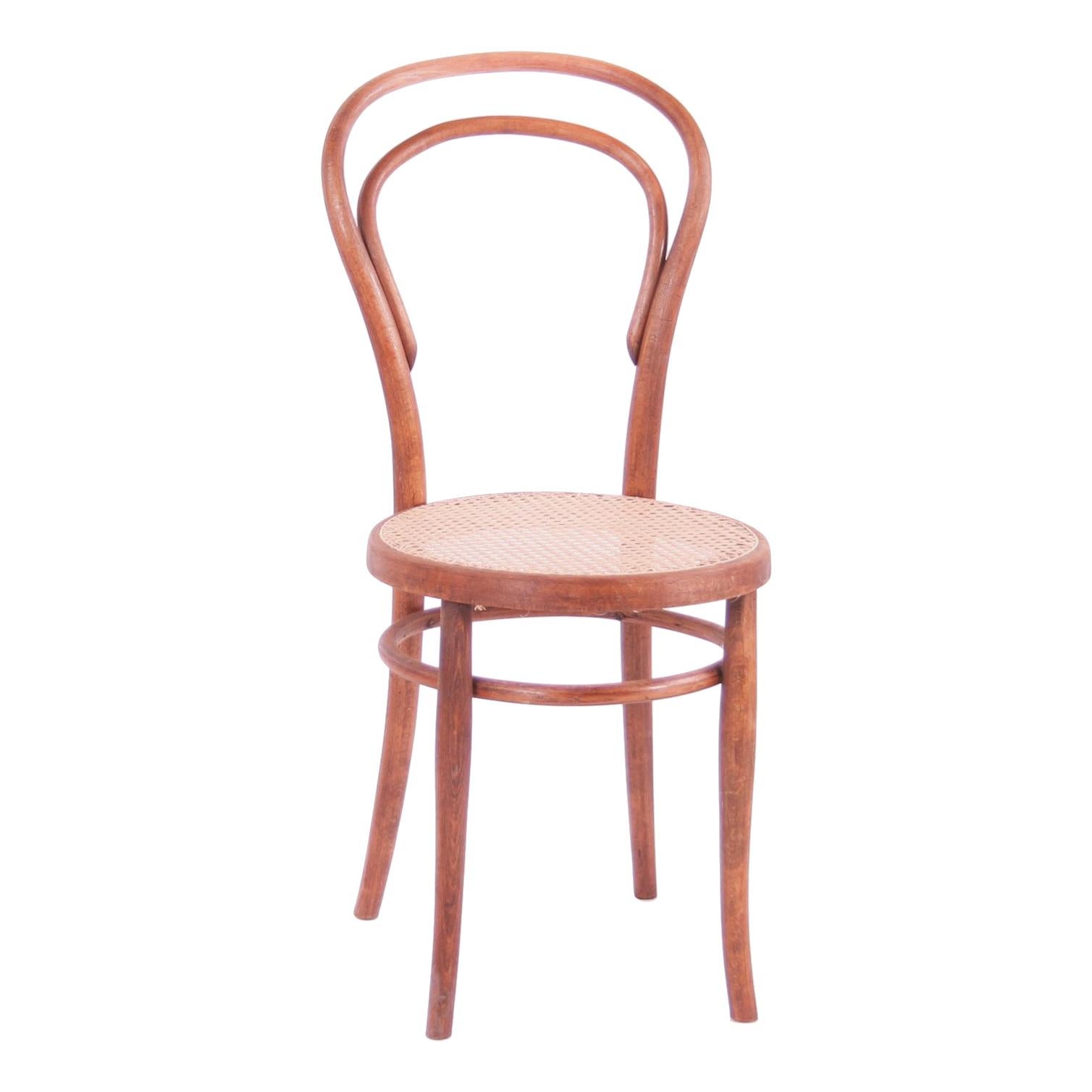 Thonet Style Chair type Nr. 14 For Sale