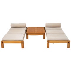 Set of Daybeds with Table by Tage Poulsen