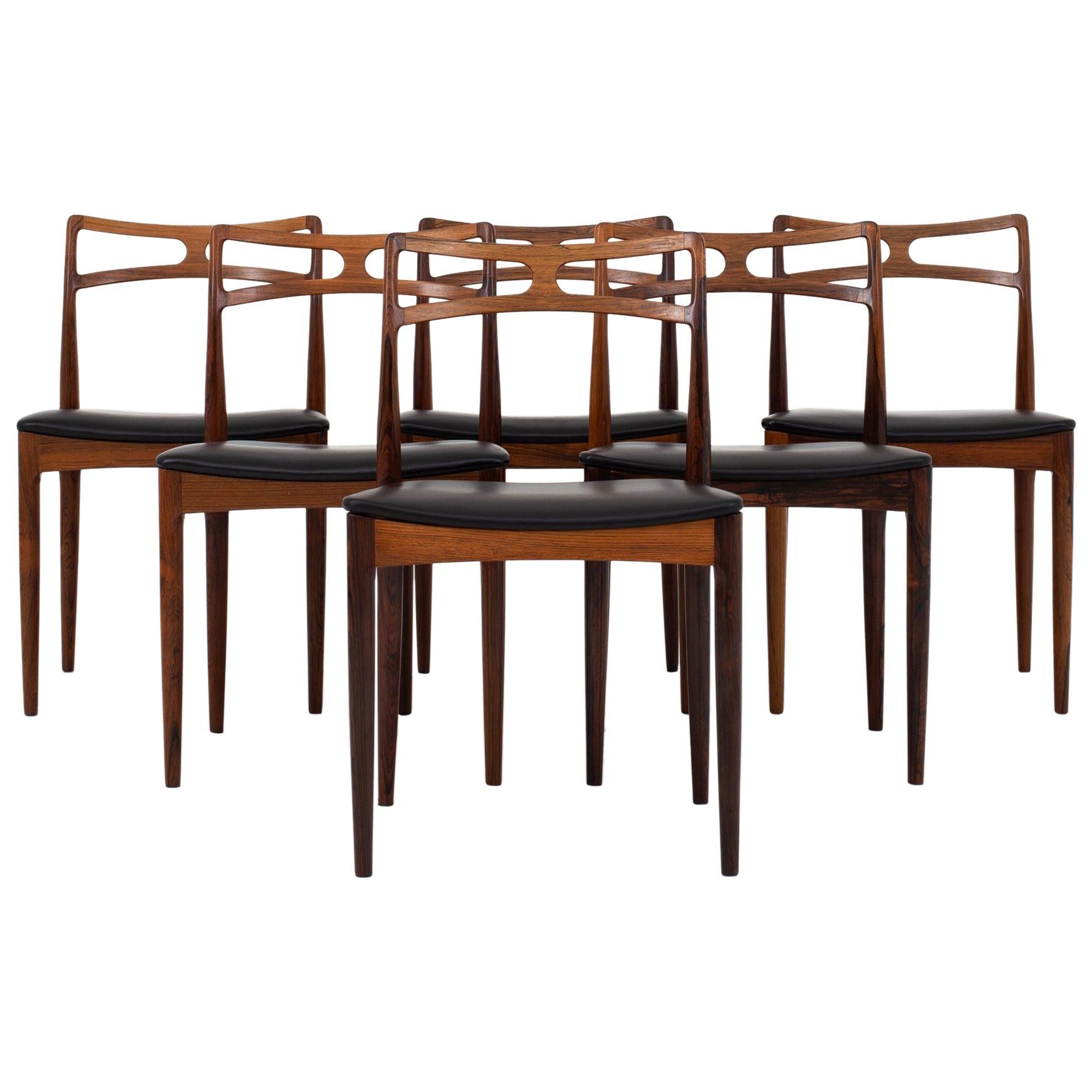 Set of 12 Dining Chairs by Johannes Andersen