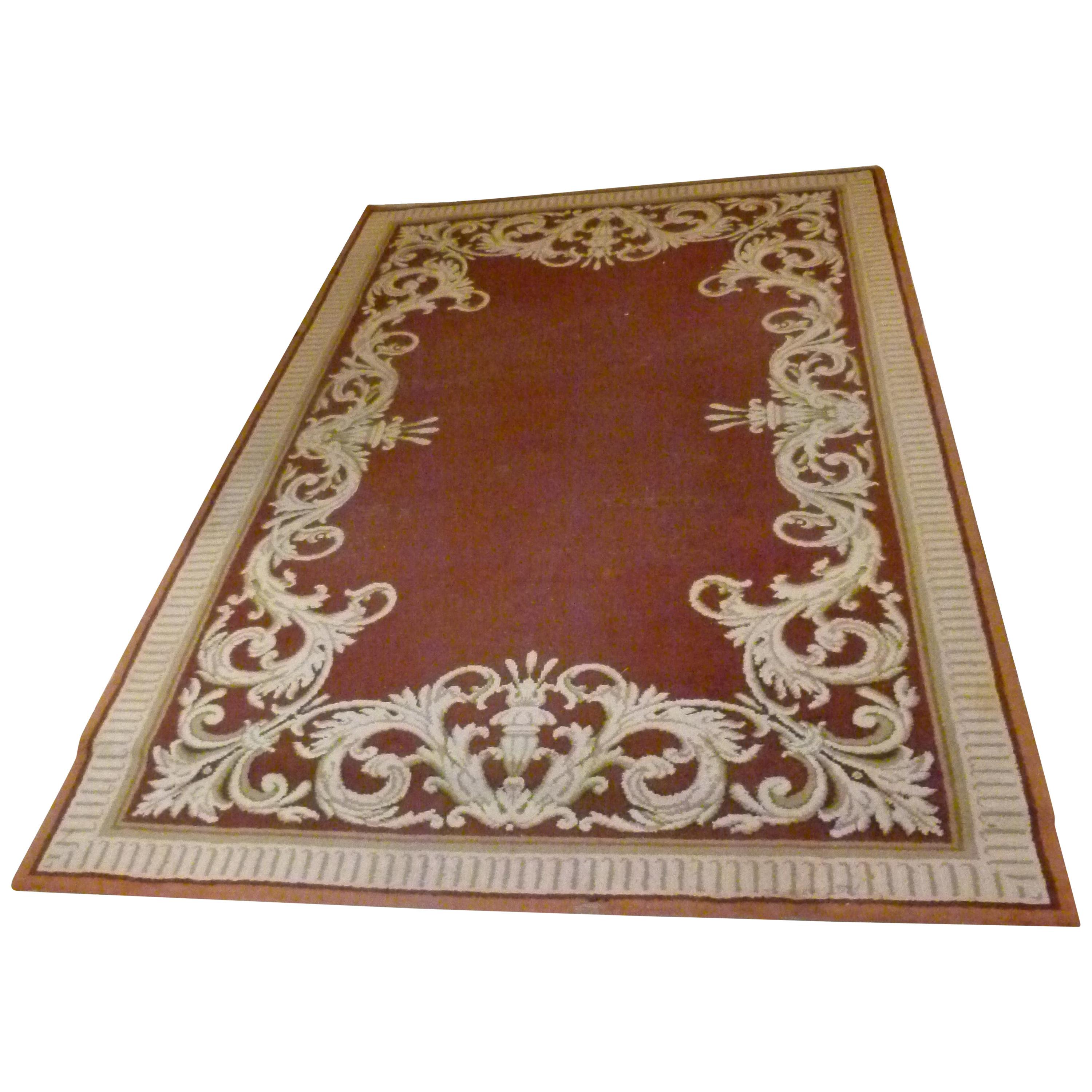  20th Century Hand Knotted Spanish Rug