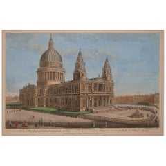 Georgian Print of St. Paul's Cathedral London