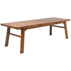 Provincial Chinese Courtyard Dining Table