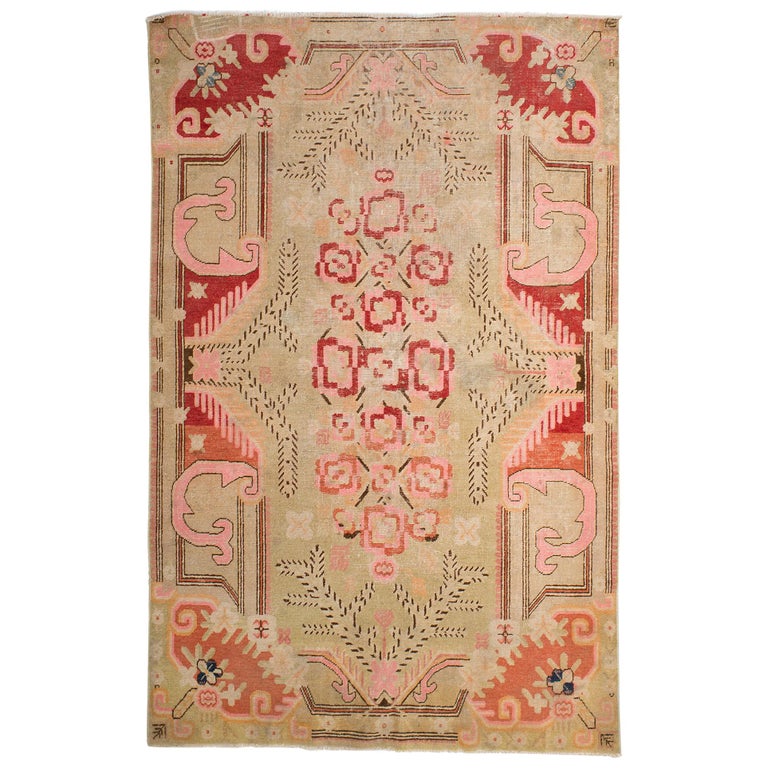Antique Samarkand Carpet For Sale at 1stDibs